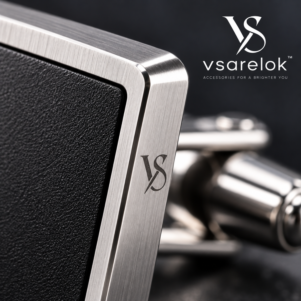 vsarelok™ AeroQuad CNC Aircraft Alloy Architectural Ceramic Cufflinks