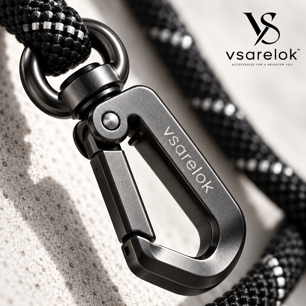 vsarelok™ CrossStrap Heavy-Duty Woven Crossbody Wearable Accent Lanyard
